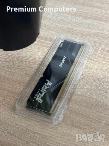 Рам памет Kingston FURY Beast Black 8GB DDR5 5600MHz XMP, снимка 3 - RAM памет - 54963167