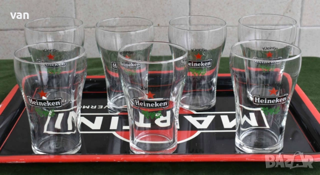 Оригинални чаши Heineken, снимка 3 - Чаши - 54393593