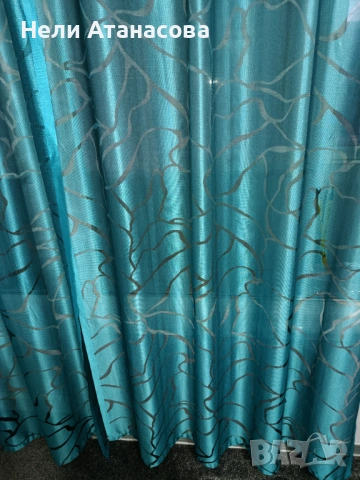 Дълги пердета -2 броя, снимка 2 - Пердета и завеси - 53638256