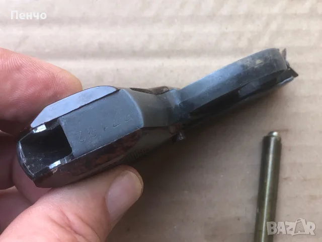 стар сигнален /стартов/ пистолет "PERFECTA" D.B.P. - MADE IN GERMANY, снимка 7 - Антикварни и старинни предмети - 55665428