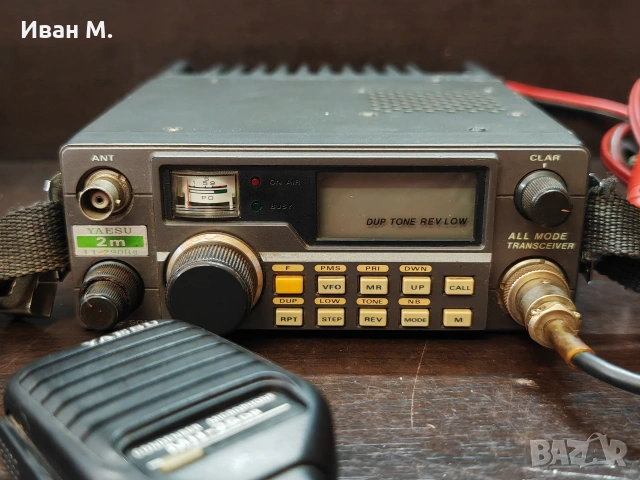 Преносим радиоприемник/предавател (трансивър) Yaesu FT-290RII, снимка 4 - Друга електроника - 55098224
