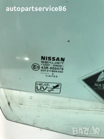 Стъкло на предна дясна врата за Nissan Almera Tino (2004) 43R-000479, снимка 2 - Части - 54332847