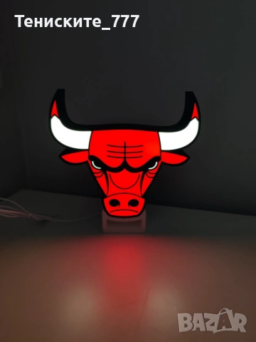 3д лампа Chicago Bulls