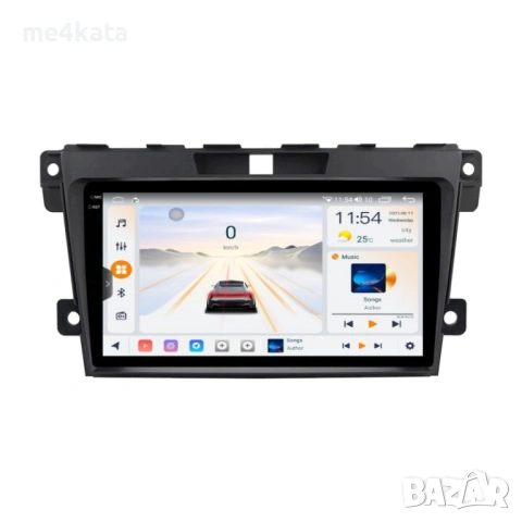 9-инчова мултимедия за Mazda CX-7 (2006-2012) + Подарък камера, снимка 2 - Аксесоари и консумативи - 54861065
