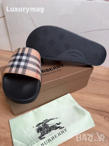 Чехли Burberry 43 44, снимка 2 - Мъжки чехли - 54510792