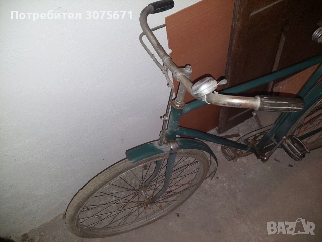 Стар мъжки градски велосипед 28" – класически модел, едноскоростен, снимка 7 - Велосипеди - 55104761