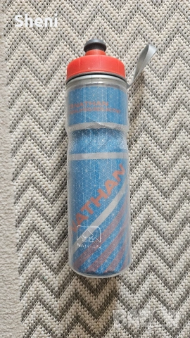 Нова бутилка Nathan Fire & Ice, 600 ml, Изолирана и светлоотразителна