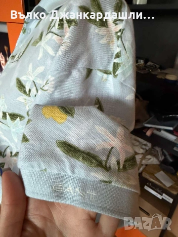 Тениска Gant polo shirt, размер М, снимка 4 - Тениски - 55252409