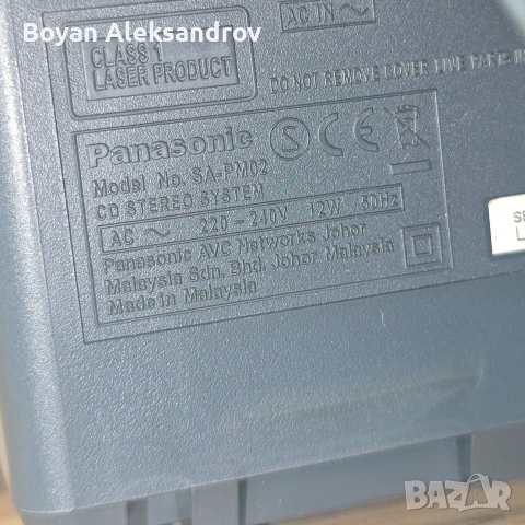 Panasonic SA-PM02 - USB/CD/RDS, снимка 5 - Аудиосистеми - 54582678