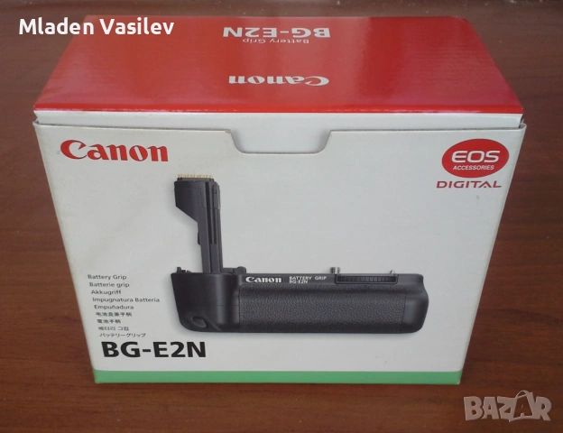 Батериен грип Canon BG-E2N за 20/30/40/50D, снимка 4 - Батерии, зарядни - 54138491