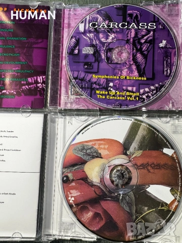 Brutality - Carcass - Monstrosity - In Battle - Cradle, снимка 8 - CD дискове - 54424376