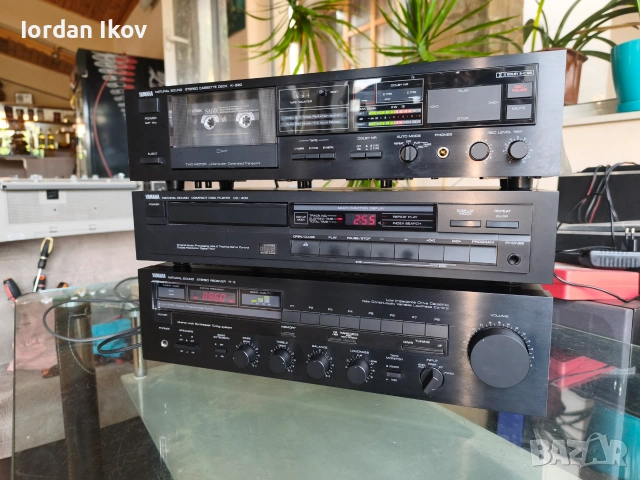 Yamaha R-3 + CD-400 + K-220, снимка 4 - Аудиосистеми - 55010946