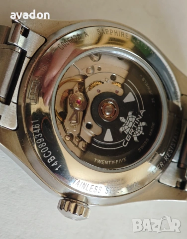 Certina DS-1 automatic Swiss Made ETS saphire wr100m, снимка 10 - Мъжки - 54697614