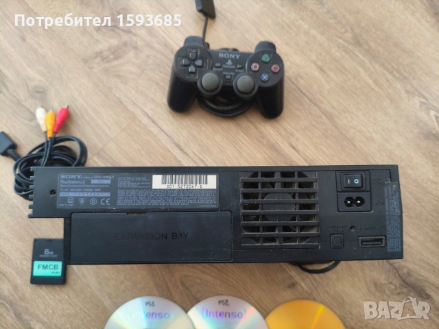 Хакнат Playstation 2 - пълен комплект , снимка 6 - PlayStation конзоли - 55079089