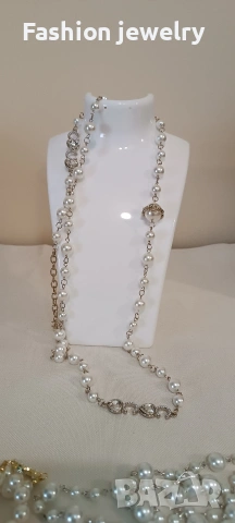 CHANEL дълги колиета, снимка 4 - Колиета, медальони, синджири - 54665095