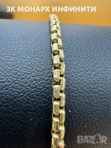 Златна гривна /585/, снимка 7 - Гривни - 54360041