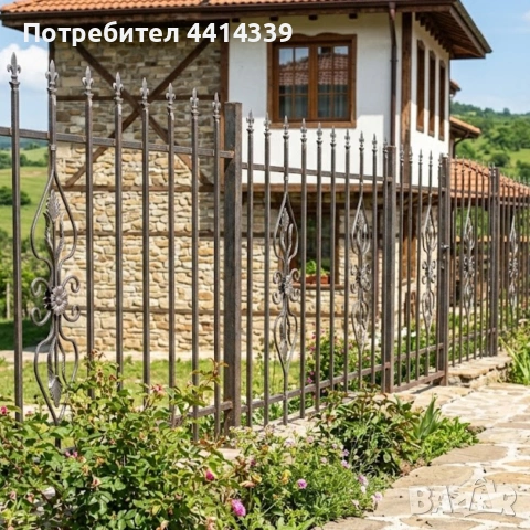 Метални дворни врати и огради, снимка 14 - Ремонти на къщи - 50897494