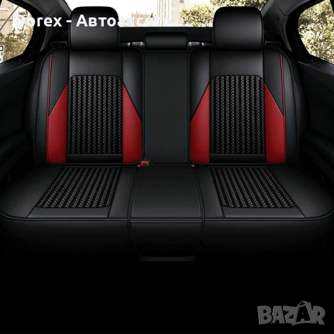 Луксозна универсална автомобилна тапицерия кожа с текстил - различни цветове, снимка 8 - Аксесоари и консумативи - 54216553