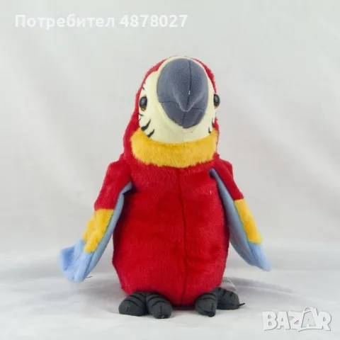 Реджи говорещия папагал с махащи крила / Цвят: Според. нал в склада / Функция за говорене;  Движи кр, снимка 9 - Плюшени играчки - 55546460