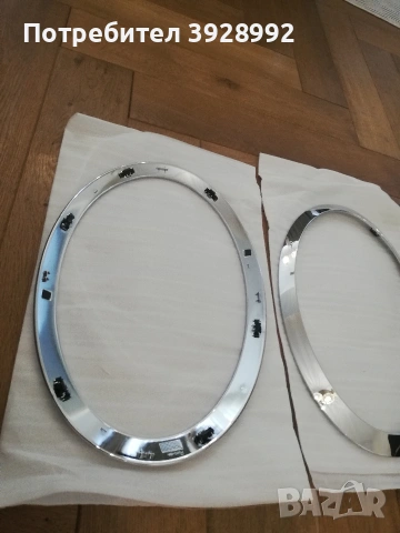 Декоративни пръстени за фаровете на Mini Cooper, снимка 8 - Части - 55079133