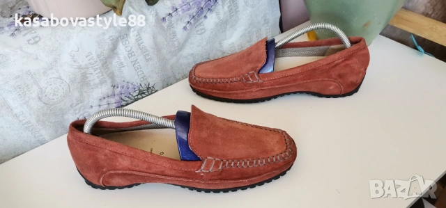 Мокасини Аra 38.5н.Естествена велур , снимка 5 - Дамски ежедневни обувки - 54138596