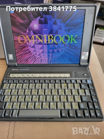 HP OmniBook 800CT Mini лаптоп като нов, колекционерски