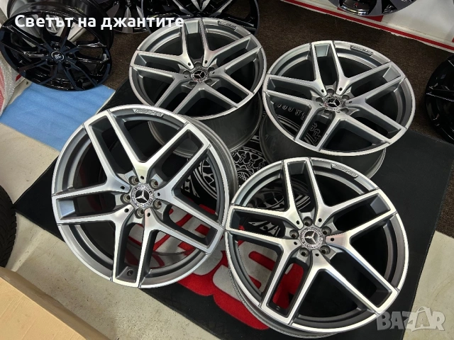 Джанти 21 Цола Mercedes GLE W292 ML GL AMG Спорт Пакет Оригинални , снимка 4 - Гуми и джанти - 54902557