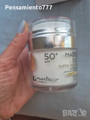 Mastic spa - слънцезащитен крем за лице, снимка 4 - Козметика за лице - 55359134