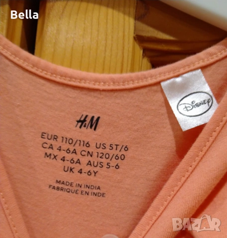 Рокля H&M 4-6 г., снимка 6 - Детски рокли и поли - 54604725
