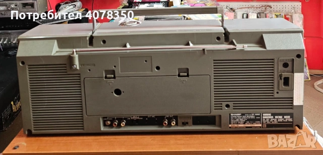 SHARP GF 500, снимка 3 - Радиокасетофони, транзистори - 54292063
