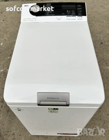 Пералня с горно зареждане AEG 7000 Series ProSteam® – 7кг, 1200 об/мин, снимка 5 - Перални - 54054684
