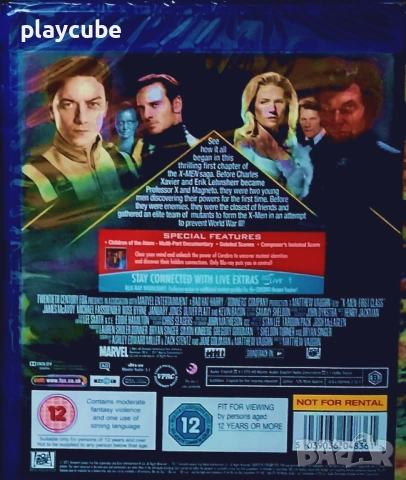 Х-Мен - Първа вълна - Blu-Ray - с БГ субтитри, снимка 2 - Blu-Ray филми - 54450816