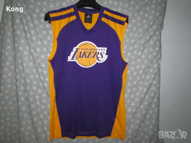 винтидж потник баскетбол Kobe Bryant NBA LA Lakers USA тениска Коби Брайънт НБА Superdry , снимка 10 - Баскетбол - 55338710