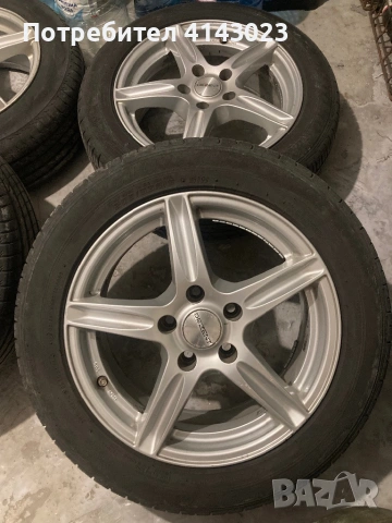 Продавам лети джанти R16 с гуми 205/55, снимка 9 - Гуми и джанти - 54257209