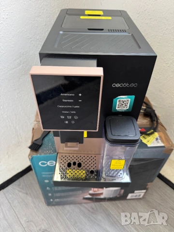  Кафеавтомат Cecotec Cremmaet Compactccino Black Rose, Кафемашина, 1350W, 19 бара!, снимка 2 - Кафемашини - 54543614