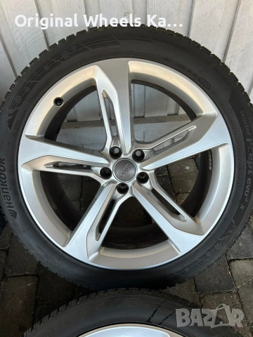 Оригинални джанти с гуми за Audi / Ауди 21" 5x112, снимка 6 - Гуми и джанти - 54990901