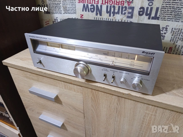 "Brandt" T 701 Стерео Тунер, снимка 5 - Ресийвъри, усилватели, смесителни пултове - 54790204