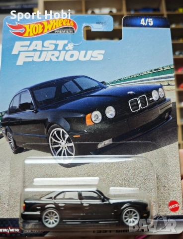 Hot Wheels BMW Е34 M5  fast and furious 