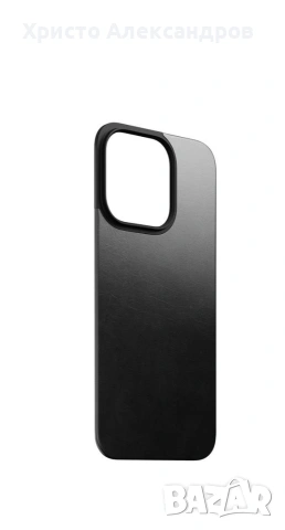 Магнитен кожен (естествена кожа) гръб за iPhone 15 Pro, снимка 2 - Калъфи, кейсове - 54497625