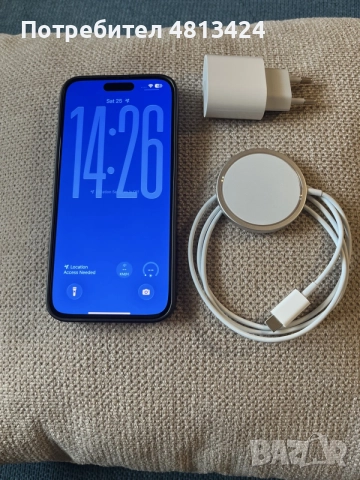 iPhone 15 Pro Max 256 gb 80% батерия , снимка 5 - Apple iPhone - 55424233