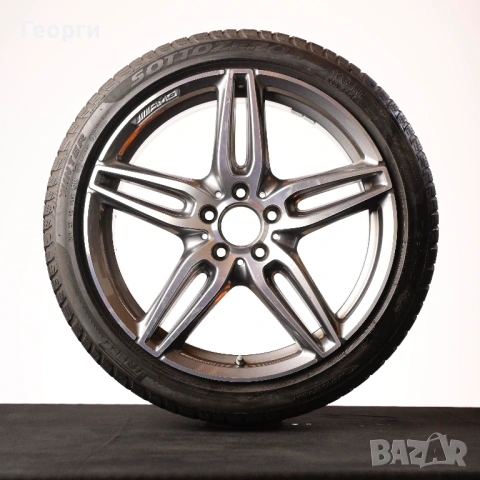 Комплект 4броя гуми Pirelli Sottozero 3 245/40R19 98V DOT4018| Джанти AMG 8Jx19H2 ET43 A2134012000 |, снимка 3 - Гуми и джанти - 54861795