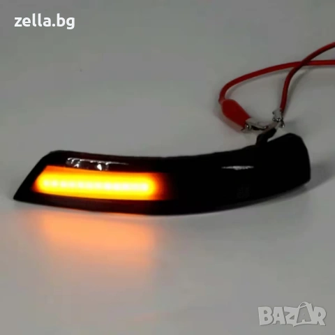 Динамични LED мигачи за странични огледала Ford Focus Mk2 Mk3 Mondeo Mk4 IP67 Plug&Play 10111, снимка 11 - Лед осветление - 54657869