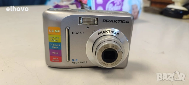 Фотоапарат Praktica DCZ 5.8, снимка 5 - Фотоапарати - 55229537
