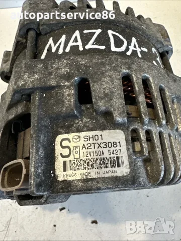 Алтернатор 150A за Mazda 3 2.2D (2015) SH01-A2TX3081, снимка 3 - Части - 55543288