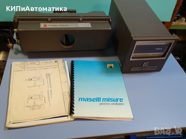 индустриален рефрактометър MASELLI MISURE mod.UR/1-W-AL Refractometric Analyzer