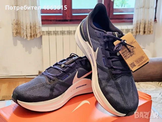 Чисто нови ! Мъжки маратонки Nike Air Zoom Structure 25 – Номер 49.5 !, снимка 7 - Маратонки - 55366246