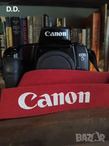 Canon EOS 5 - филмово тяло, снимка 9 - Фотоапарати - 55541932