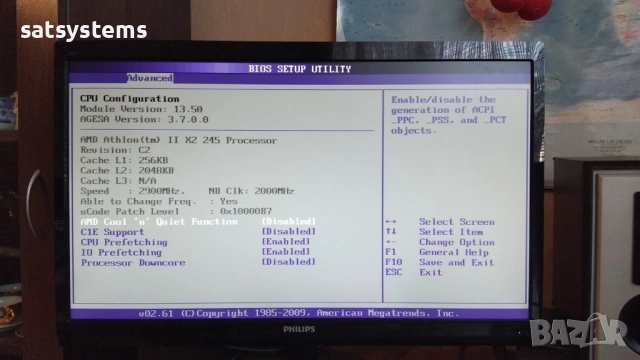 Дънна платка Asus M3A Socket AM3 CPU+FAN+RAM, снимка 13 - Дънни платки - 54143248