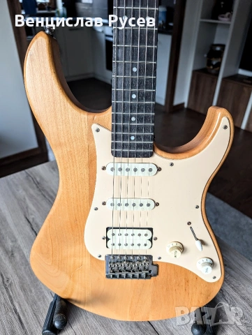 Yamaha Pacifica 112 Yellow Natural Satin, 1995, Taiwan, снимка 3 - Китари - 55005465
