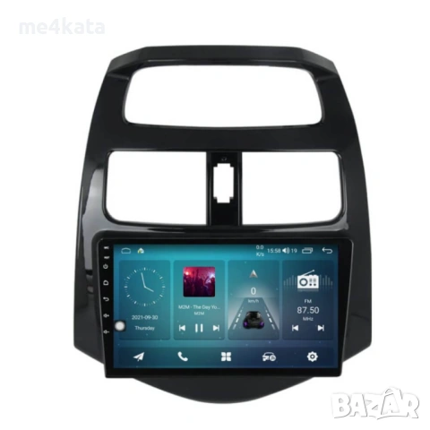 9 инчова мултимедия за Chevrolet Spark 2009-2014 + Подарък камера, снимка 4 - Аксесоари и консумативи - 54833373